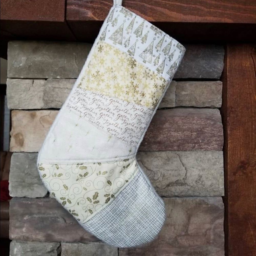 Patchwork Stocking - Handmade  